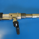A biathlon rifle repeating device.